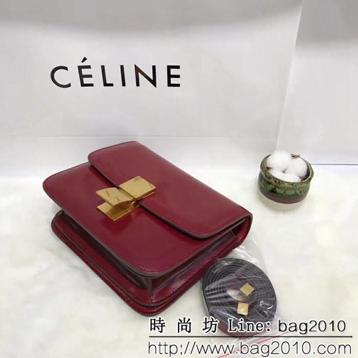 CELINE賽琳原單 classic box新潮經典豆腐包 單肩斜挎包 SL1838